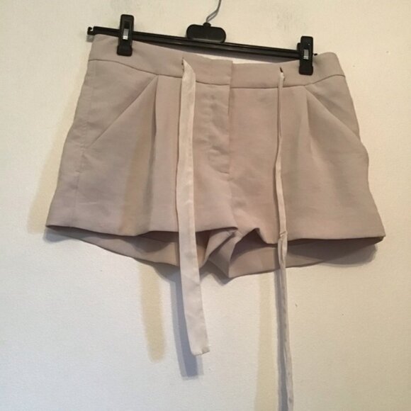 Aritzia Wilfred Exergue Shorts Ribbon Tie Crepe Shorts - Picture 8 of 12